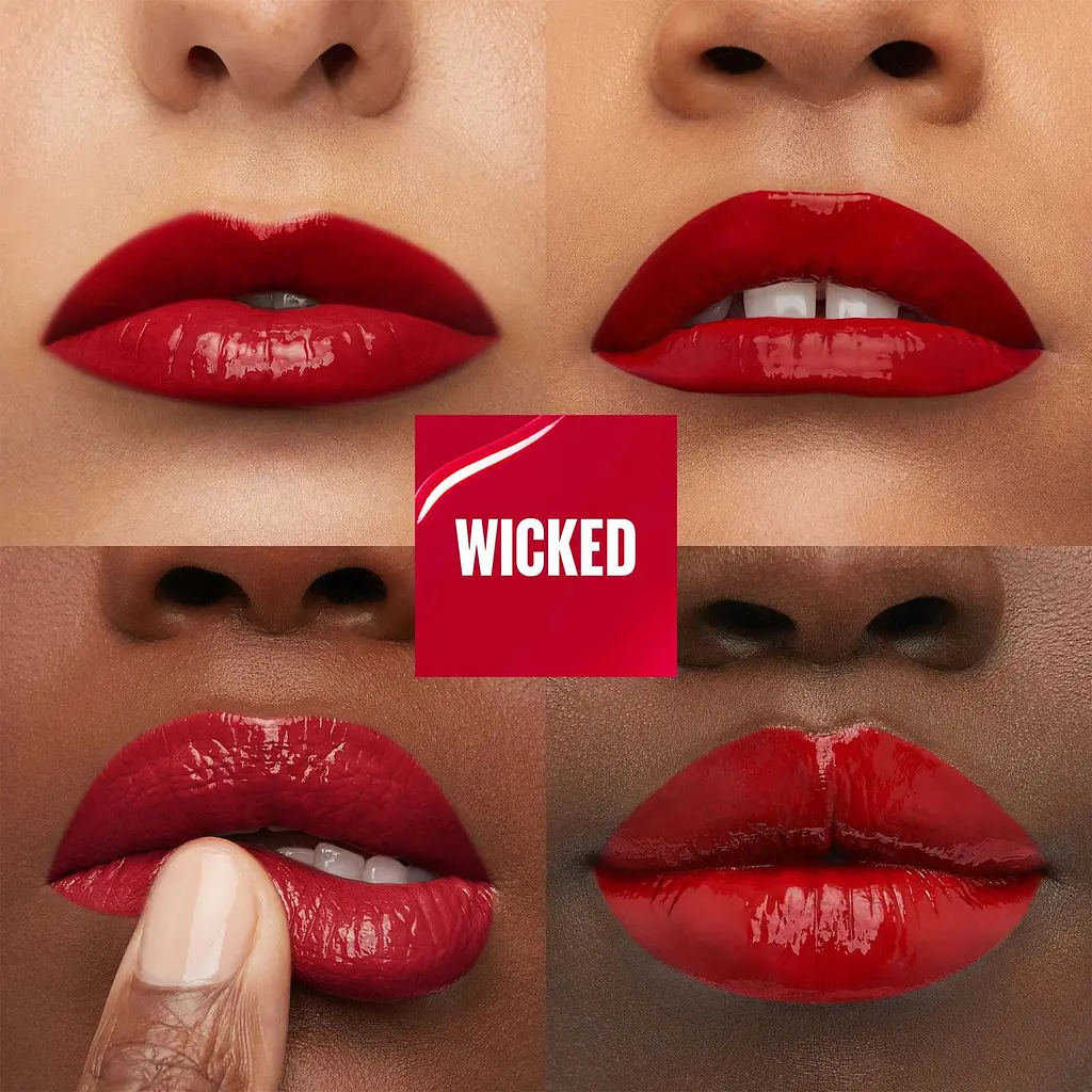 Жидкая губная помада Maybelline New York Super Stay Vinyl Ink Wicked тон 50, 4.2 мл (B3421500) - фото 3