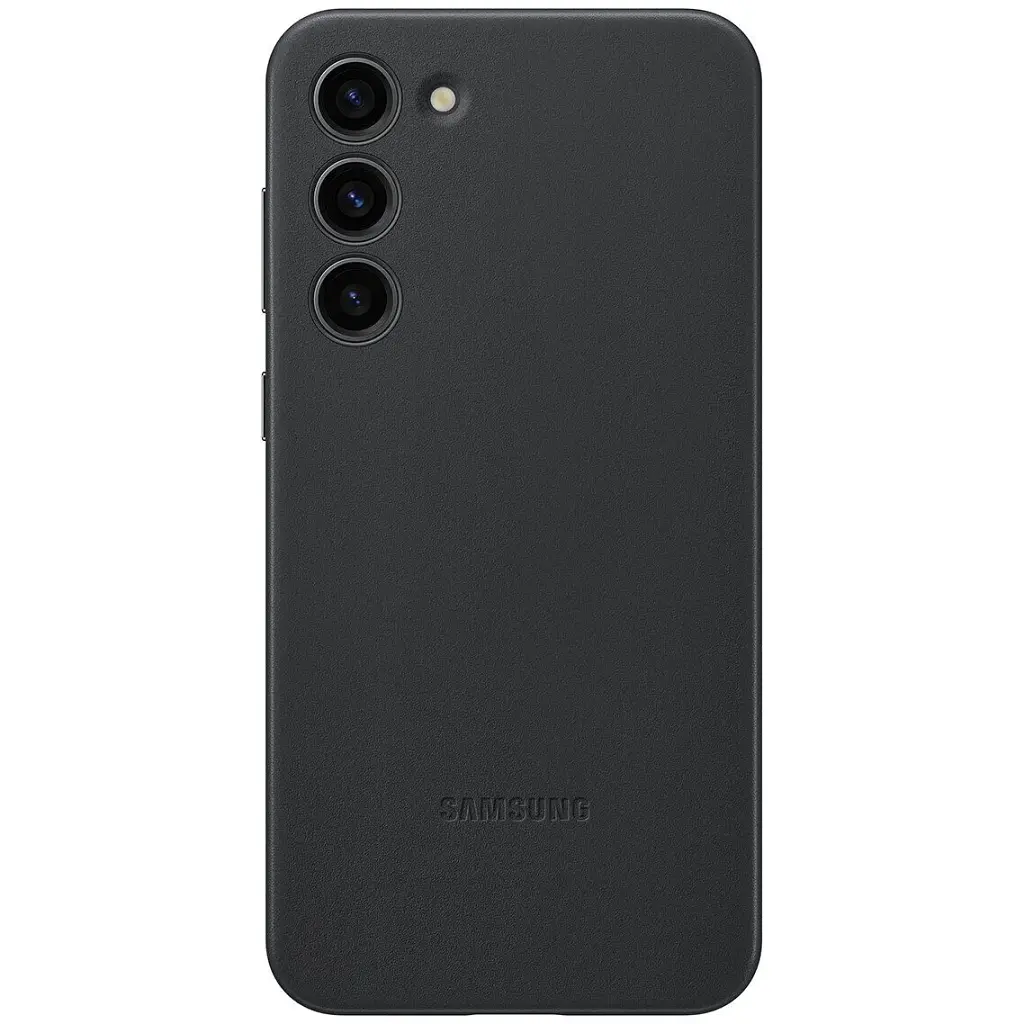 Чохол-накладка Samsung Leather Cover для Samsung Galaxy S23 Plus SM-S916 Black (EF-VS916LBEGRU)