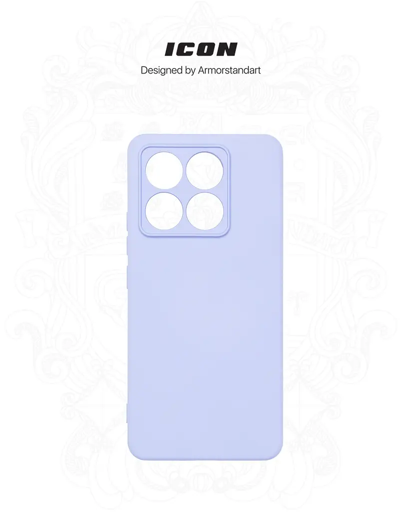 Чехол ArmorStandart ICON для Xiaomi 14T Camera cover Lavender (ARM88441) - фото 3