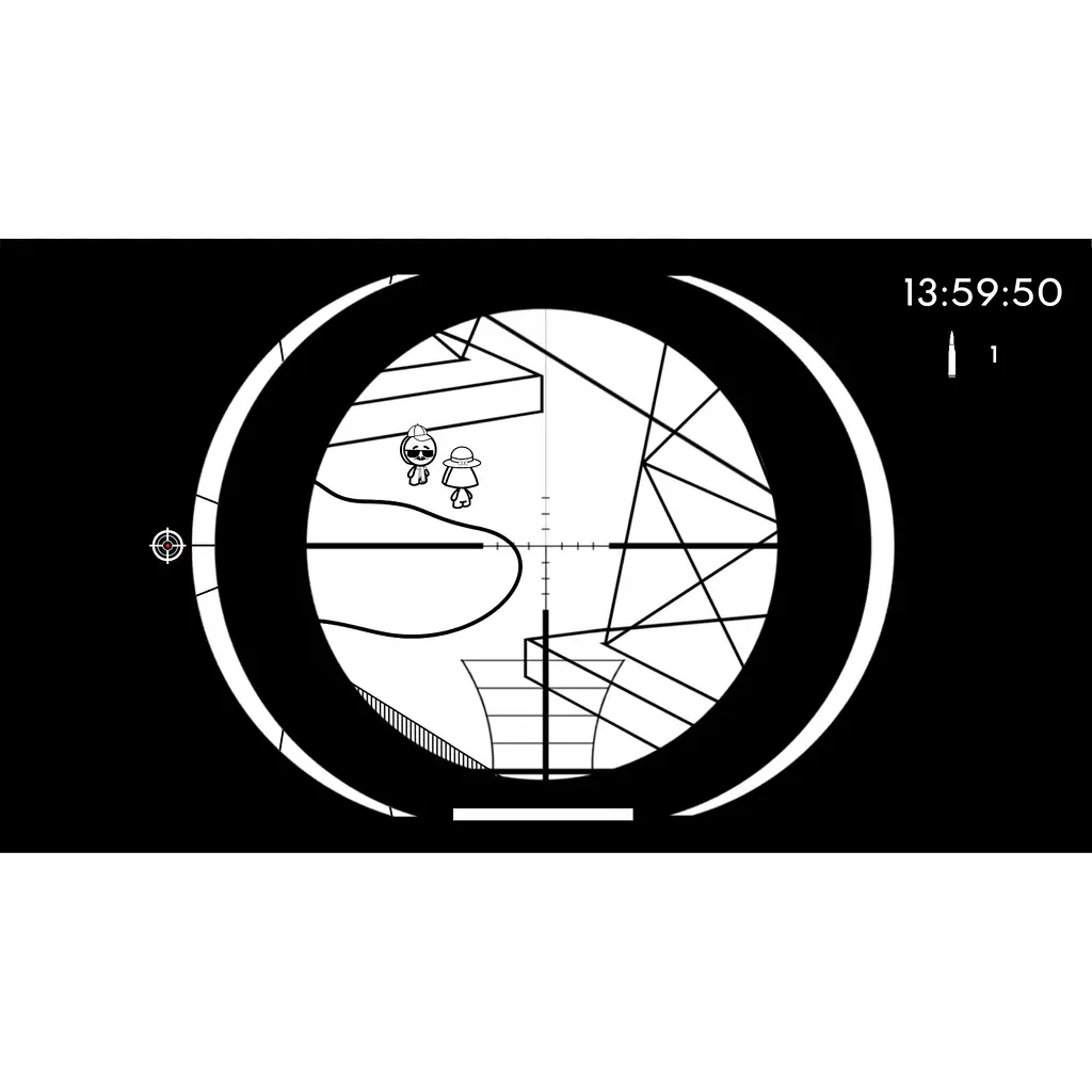 Ключ активации Microsoft Geometric Sniper - Blood in Paris для Xbox One/Series S/X - фото 10