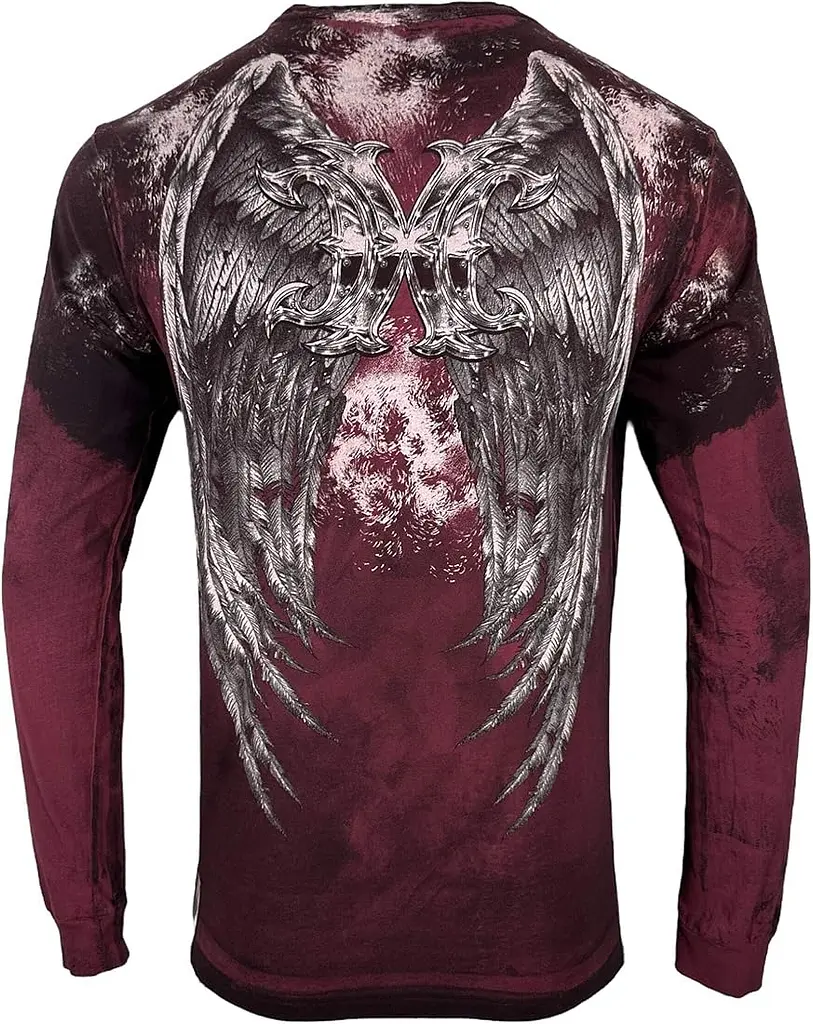Футболка з довгим рукавом Xtreme Couture by Affliction Men's Long Sleeve T-shirt Relinquish 3XL - фото 2