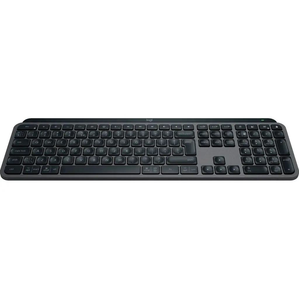Клавіатура Logitech MX Keys S Plus Palmrest Wireless UA Graphite [920-011589] [94355] - фото 4