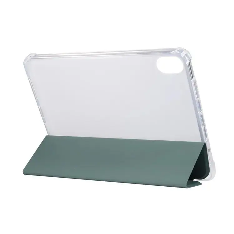Чехол-книжка BeCover Soft TPU с креплением Apple Pencil для Apple iPad Mini 7 2024 Dark Green (712438) - фото 3
