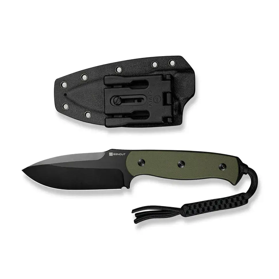Ніж Sencut Toxodon, Green G10, Darkwash (S24036-2) - фото 3