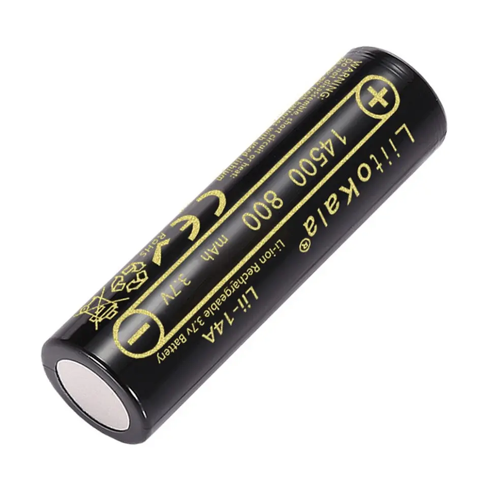 Акумулятор LiitoKala Lii-14A 14500 800mah battery - фото 2