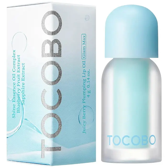 Олія блиск для губ Tocobo Juicy Berry Plumping Lip Oil - Glam Max 00 Frozen Berry 4 г (TOC070) - фото 2