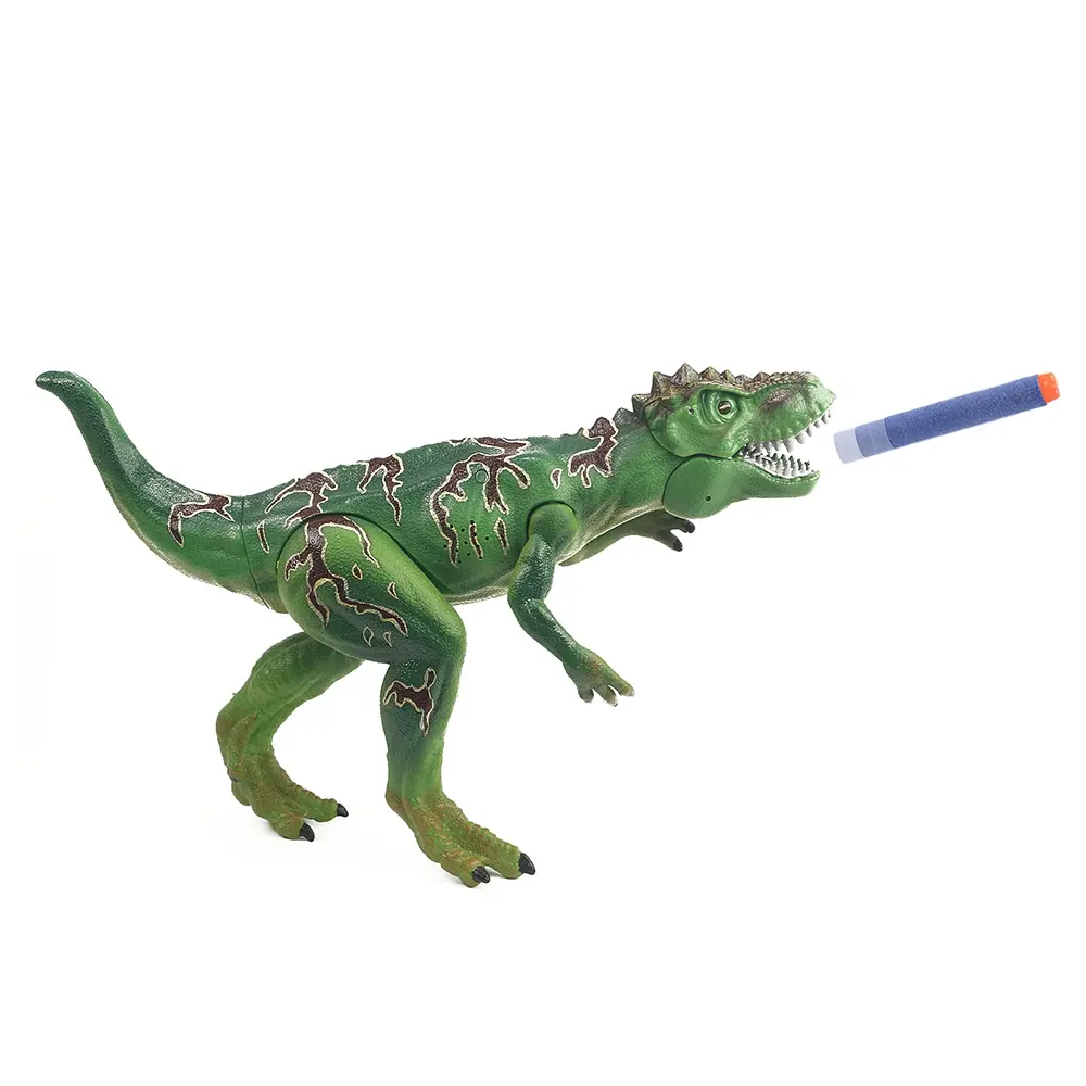 Іграшковий пістолет Dino Toys у формі динозавра коричневий ZJ01 (Q9899-ZJ01) - фото 2