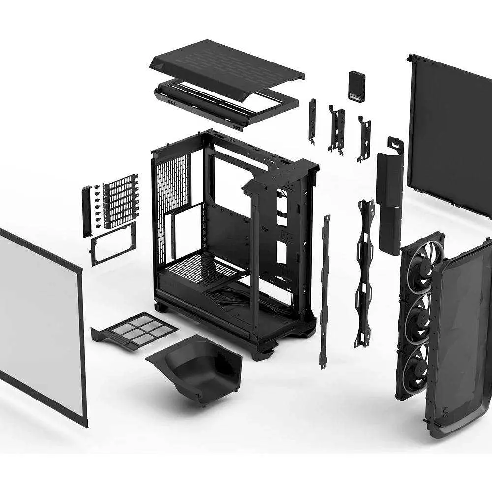 Корпус Fractal Design Meshify 3 Ambience Pro RGB Black (FD-C-MES3A-03) - фото 8