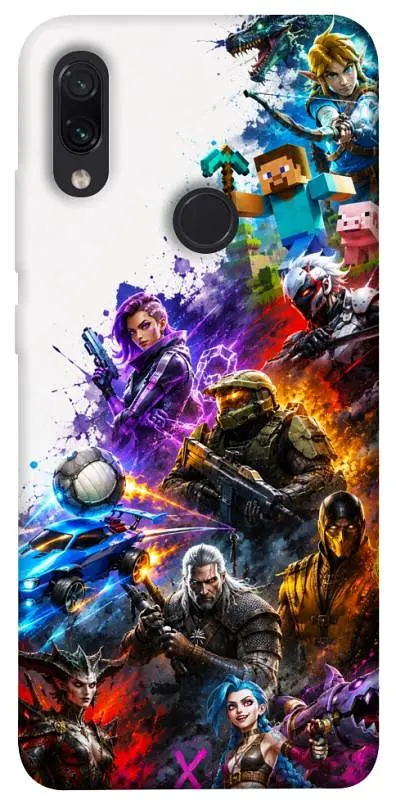 TPU чохол Demsky Gameverse для Xiaomi Redmi Note 7 / Note 7 Pro / Note 7s