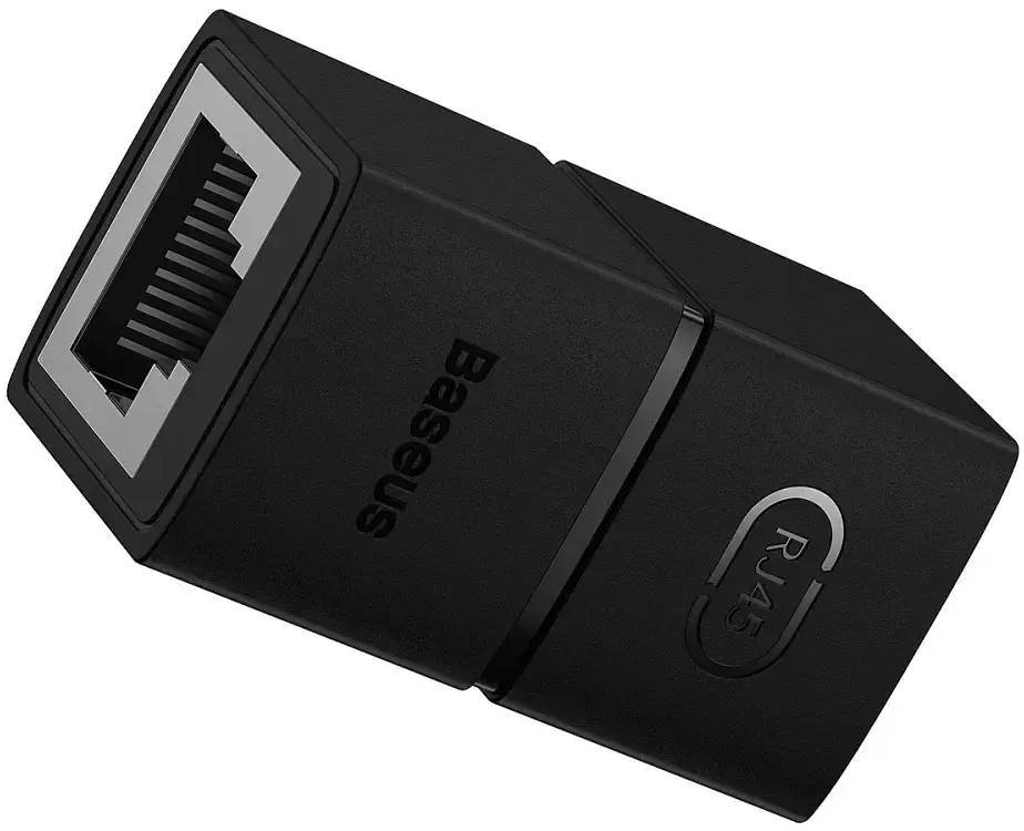 Соединитель-коннектор RJ45 Baseus AirJoy Series Network Cable Connector B00131100111-01 Black - фото 6