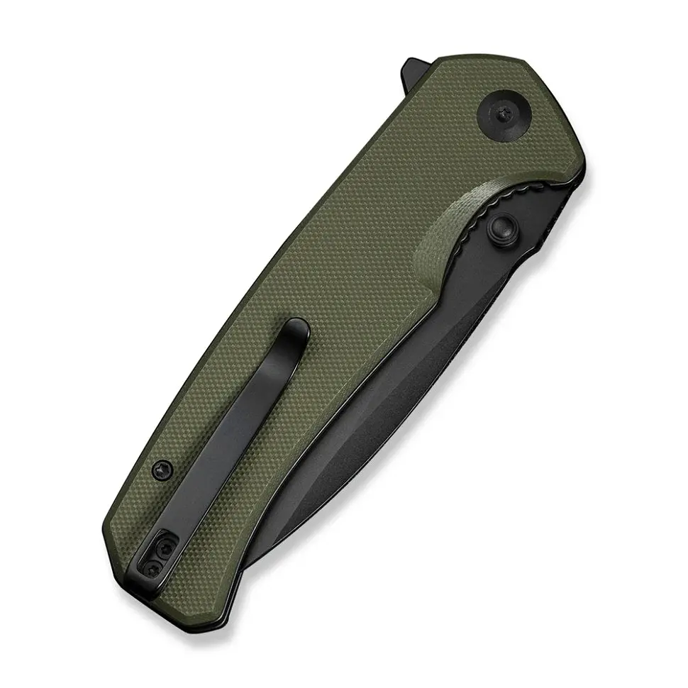Ніж складаний Sencut Skarnax 9Cr18MoV G10 темно-зелений 96,3 мм - фото 5