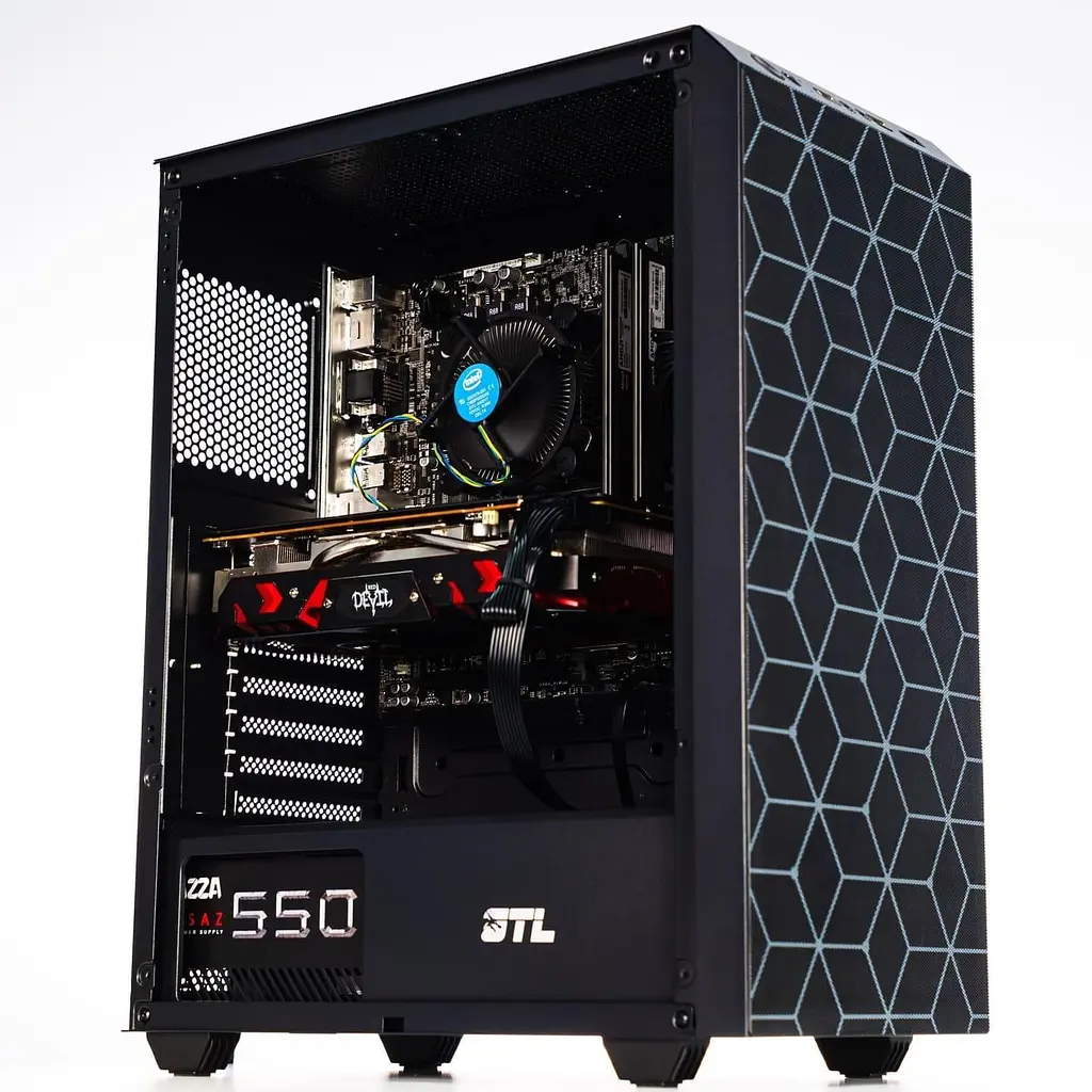 Системний блок NC_0001 (RTX 3050 6 ГБ, Ryzen 5 3600, DDR4 16 ГБ, SSD 500 ГБ)