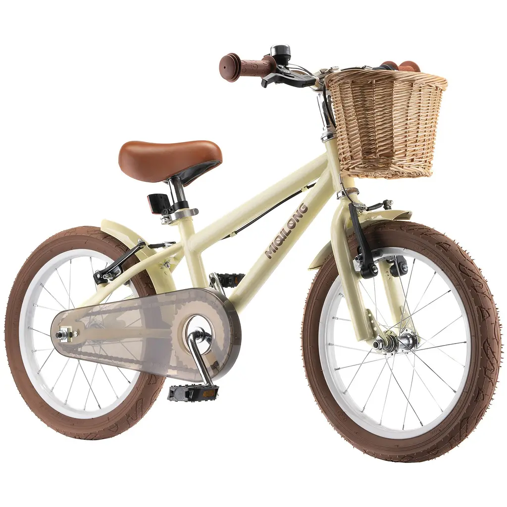 Дитячий велосипед Miqilong RM 16" бежевий (ATW-RM16-BEIGE) - фото 2