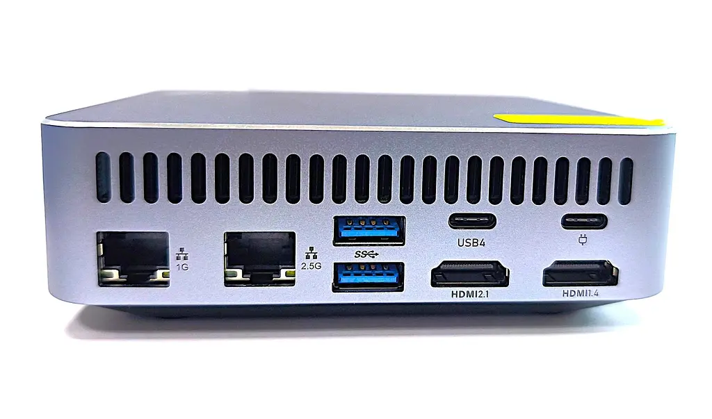 Мини компьютер неттоп KTHIN Mini PC MID3 Silver Core i5-1340P 12/16 16GB SSD 512GB Iris Xe Wi-Fi 6 2xHDMI 2xLAN - фото 4