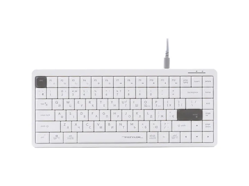 Клавіатура A4Tech Fstyler FX53 White