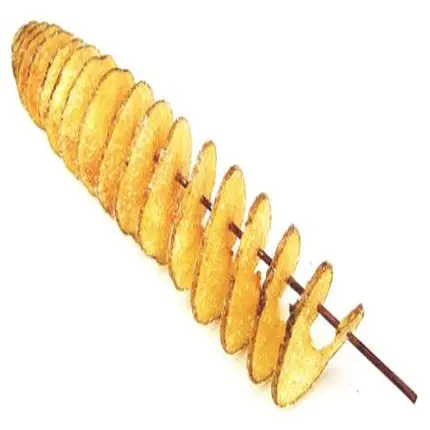 Машинка для спіральної нарізки картоплі Spiral Potato Slicer ∙ Картоплерізка ∙ Овочерізка ∙ Мультирізка спіраллю - фото 4