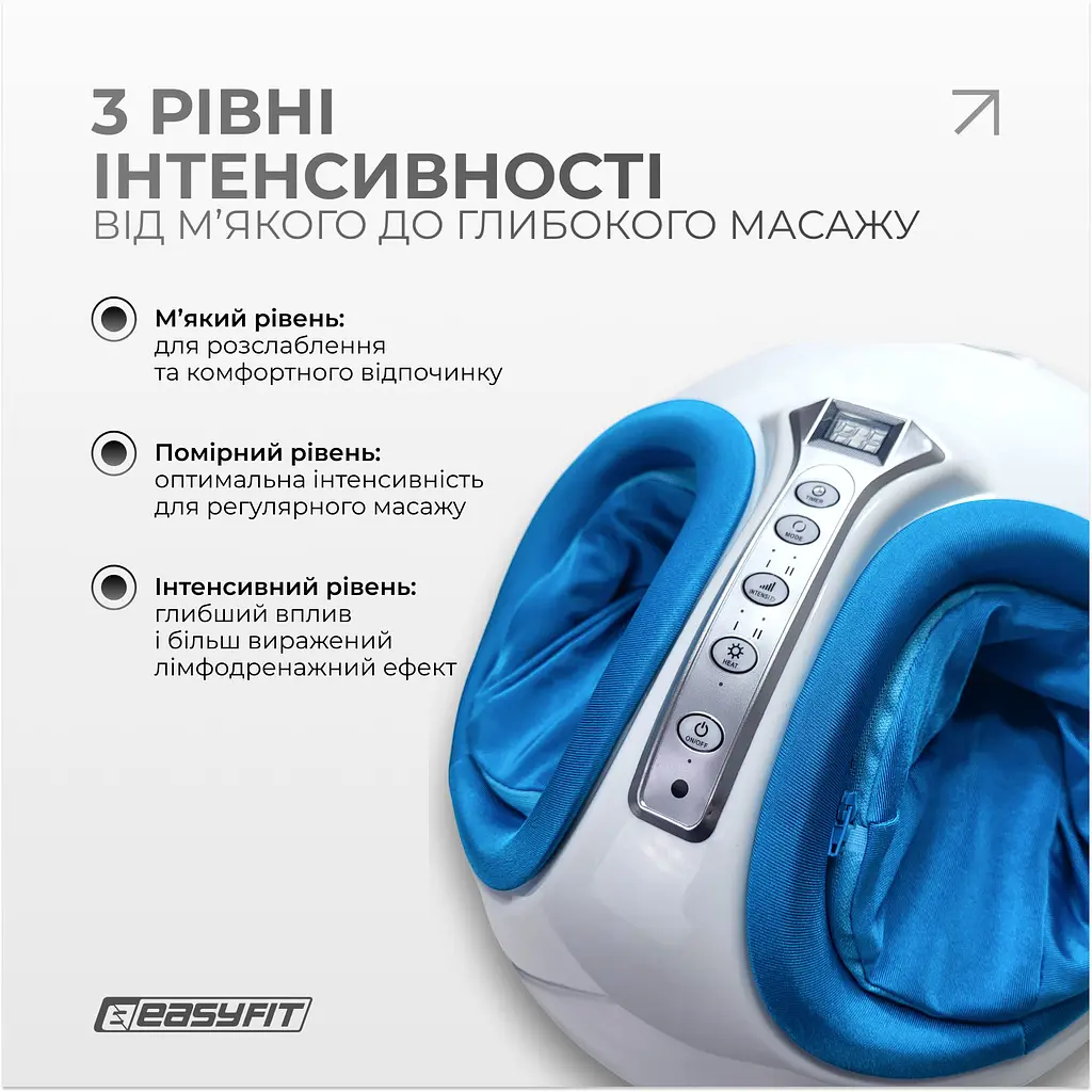 Масажер для ніг EasyFit лімфодренажний - фото 3