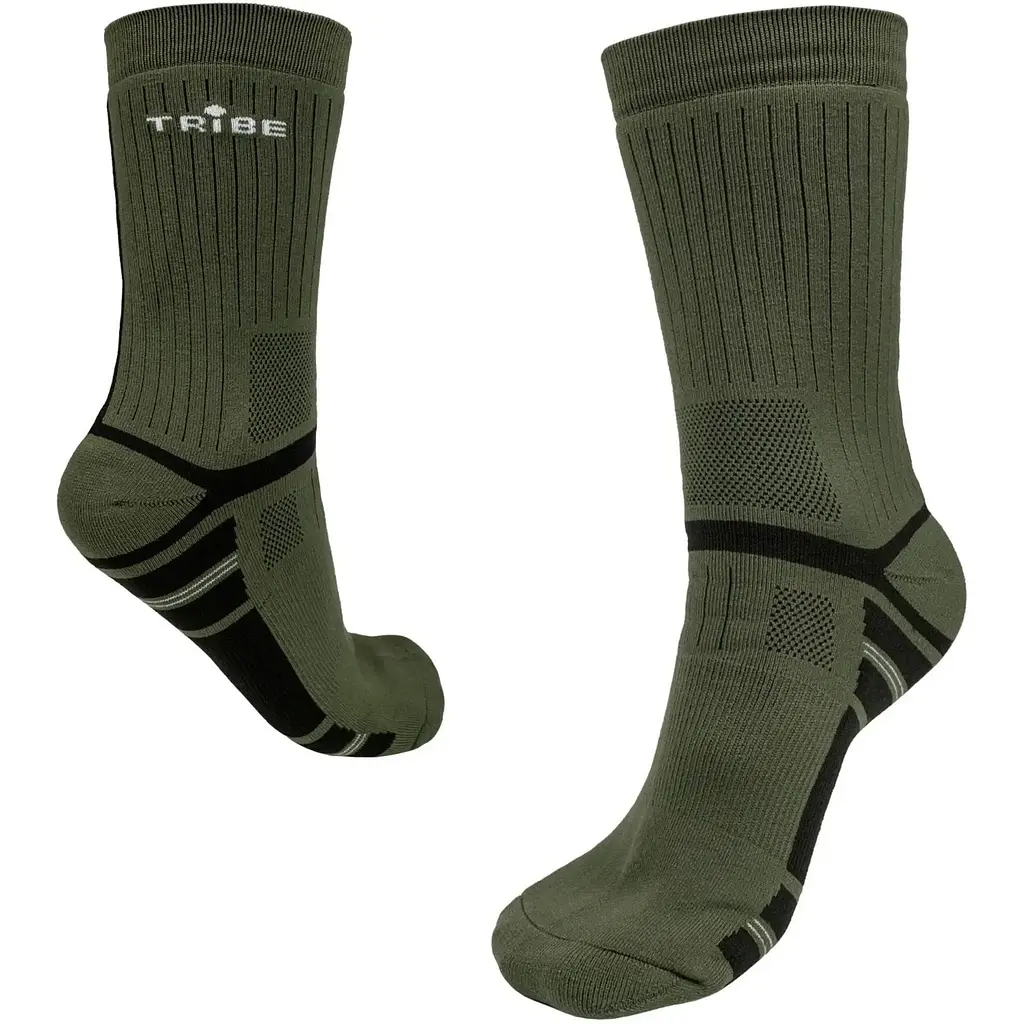 Носки Tribe Trekking Winter 41-43 Olive (1042-T-KB-0009-olive-41-43) - фото 2