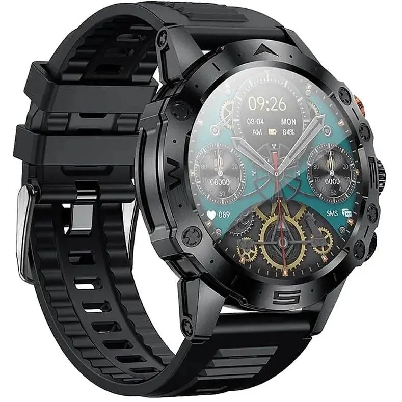 Смарт-часы Hoco Y20 Smart Sports Watch (call version) Black - фото 3