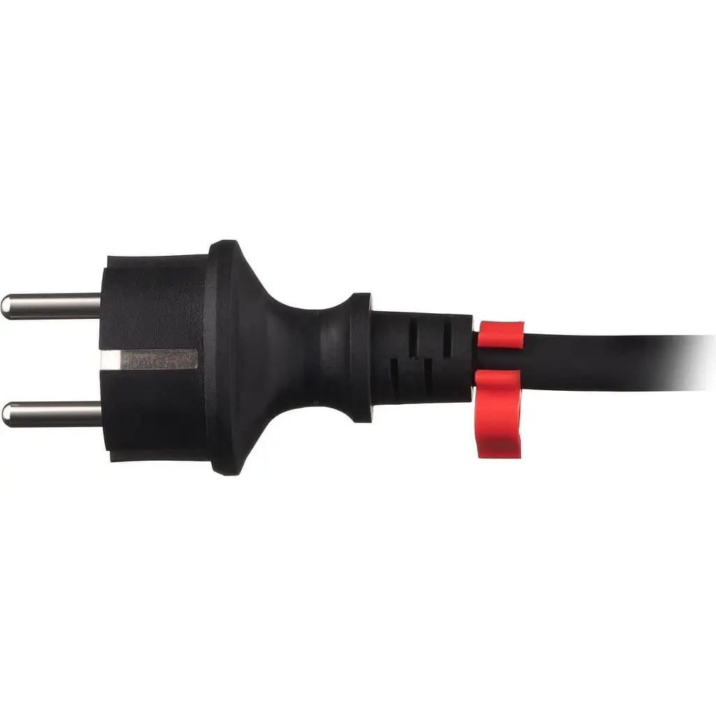 Мережевий фільтр 4XSchuko на котушці, ІР44, 3G*1.5мм, 20м, чорний (2E-CR4315IP44M20) - фото 4