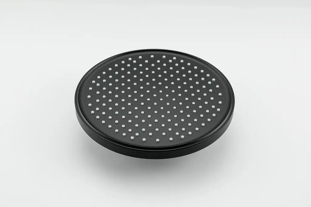 Тропічний душ Gappo G004-26, Ø260 мм, чорний, Чорний матовий - фото 3