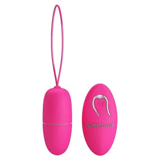 Віброяйце - Pretty Love Selkie Vibrating Egg Pink - фото 2