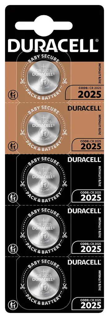 Батарейка Duracell DL2025 DSN уп. 1х5 шт. (6807087) - фото 3
