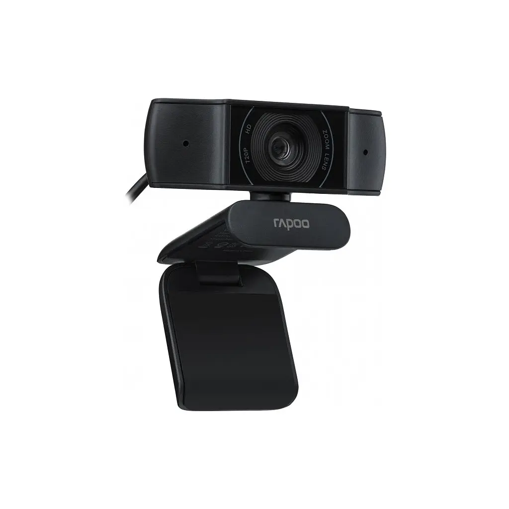 Веб-камера Rapoo XW170 720P HD Black (XW170 Black) - фото 3