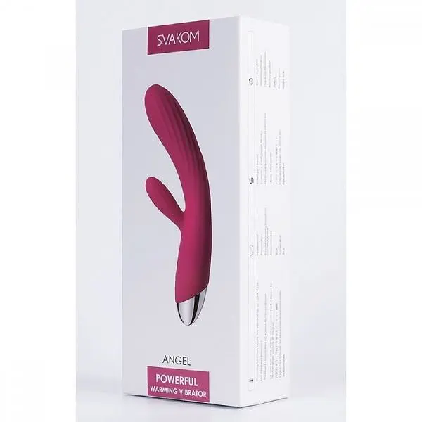 Вибратор-кролик Svakom Angel Intelligent Warming - фото 2