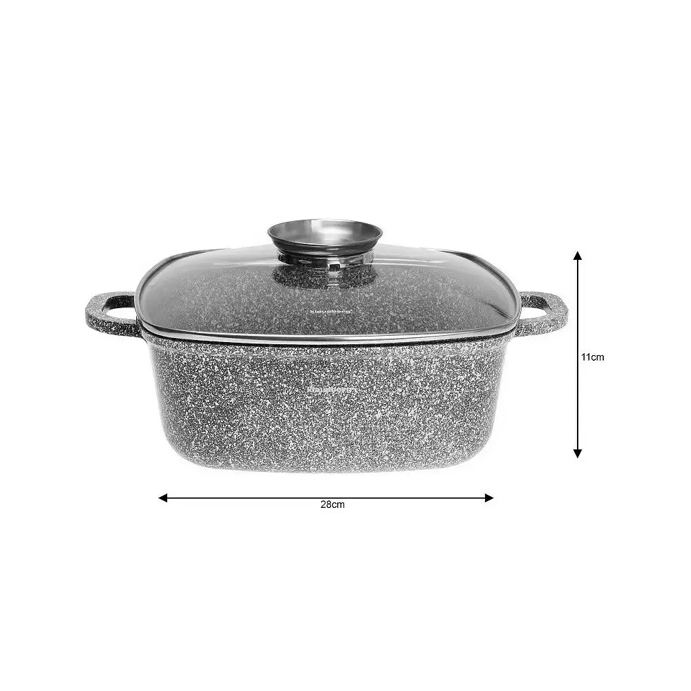 Каструля з мармуровим покриттям Klausberg KB-7532 28 см 6.5л - фото 2