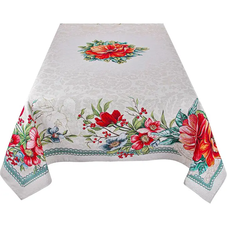 Скатертина Lefard Home Textile Lisse гобеленова 100х100 см (732-157) - фото 2