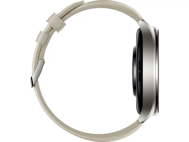 Смарт-часы Xiaomi Watch 2 Titan Gray Case with White Leather Strap (BHR9306GL) - фото 5