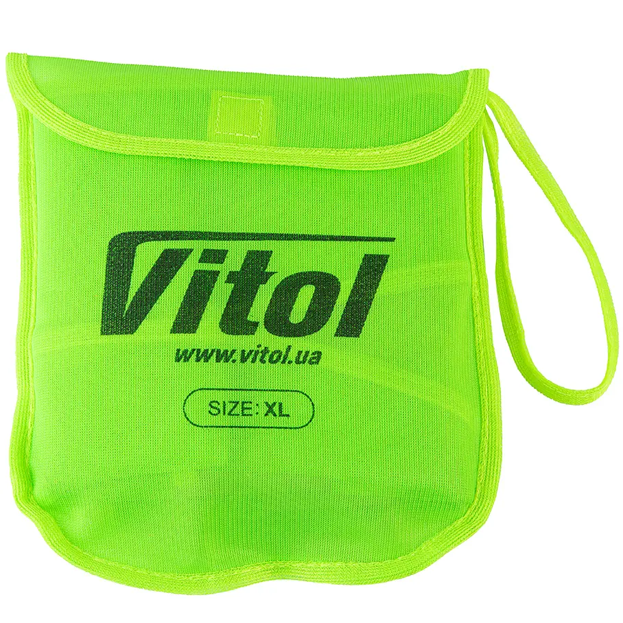 Жилет безпеки світловідбивний Vitol 116B XL зелений (ЖБ002) - фото 4