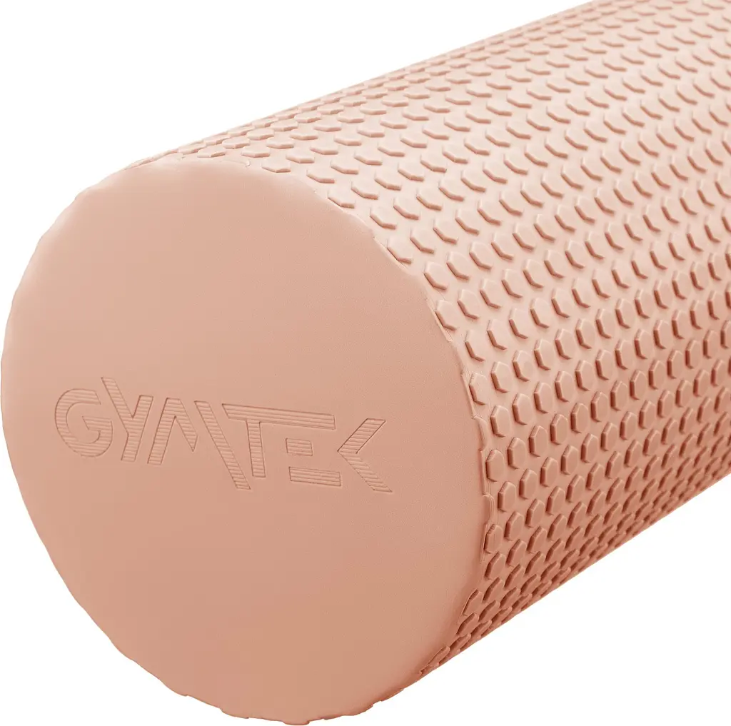 Роллер массажер Gymtek EVA Flow соты 45см персиковый - фото 10