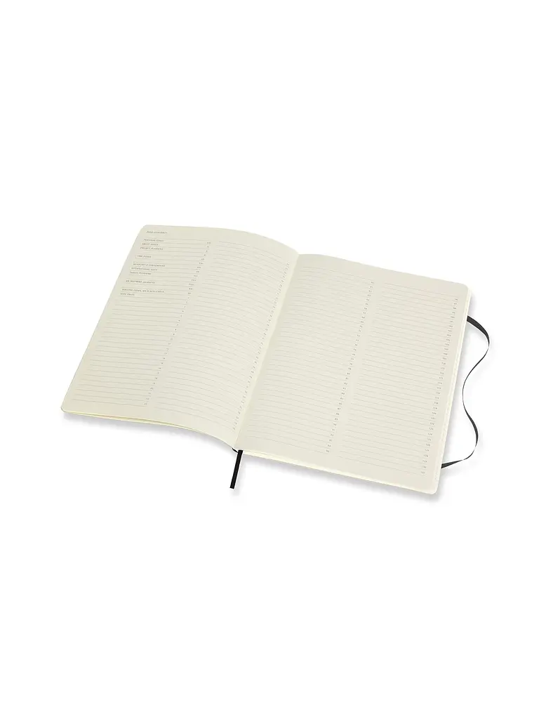 Записник Недатований Moleskine PRO великий, Чорний М'який (PROPFNTB4SBK) - фото 4