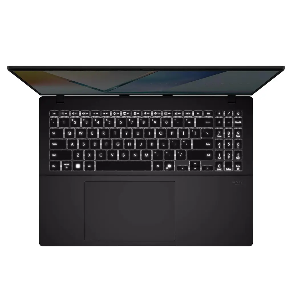 ASUS Ноутбук ASUS Vivobook S 16 S3607QA-SH042W 16" WUXGA OLED, Qualcomm X X1 26100, 16GB, F512GB, UMA, Win11, Сірий - фото 6