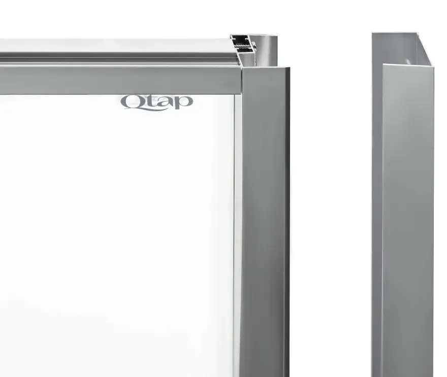 Душова кабіна Qtap Scorpio CRM10115-AC6, п'ятикутна, скло 6 мм Clear без піддону SCOCRM10115AC6 - фото 2
