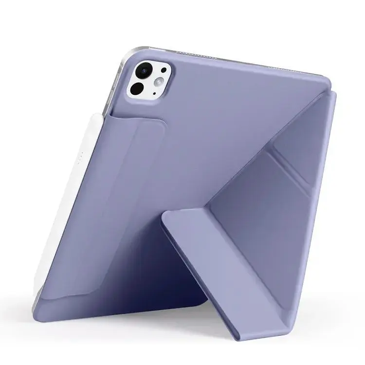 Обложка BeCover Ultra Slim Origami Magnetic с креплением Apple iPad Pro 11" M4 2024 Deep Purple (712963) - фото 3