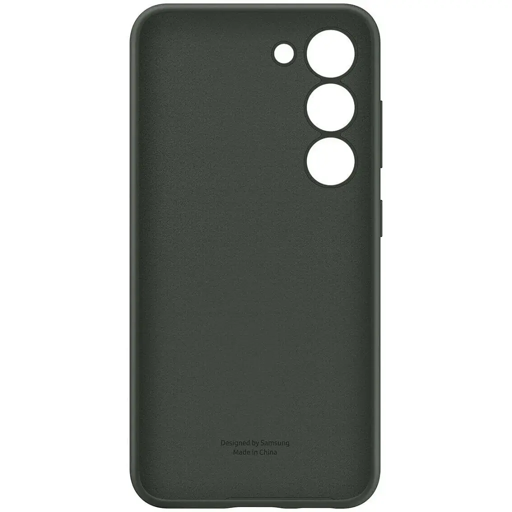 Чохол-накладка Samsung Silicone Cover для Samsung Galaxy S23 SM-S911 Khaki (EF-PS911TGEGRU) - фото 4