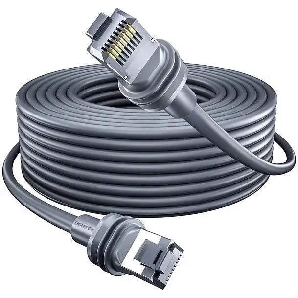 Патч-корд 10м, Starlink Gen 3 gray Vention (IACHL)