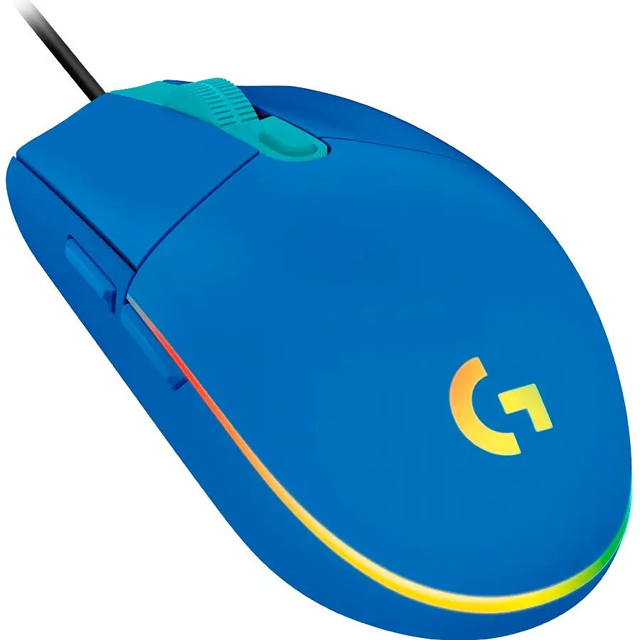 Миша Logitech G203 Lightsync Blue (910-005792) [135198] - фото 2