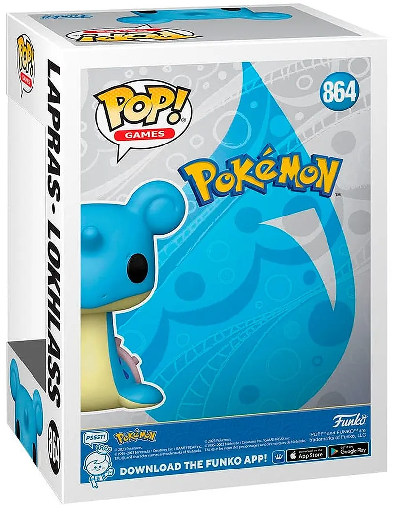 Фігурка Funko POP Games: Pokemon - Lapras det0018311 - фото 3