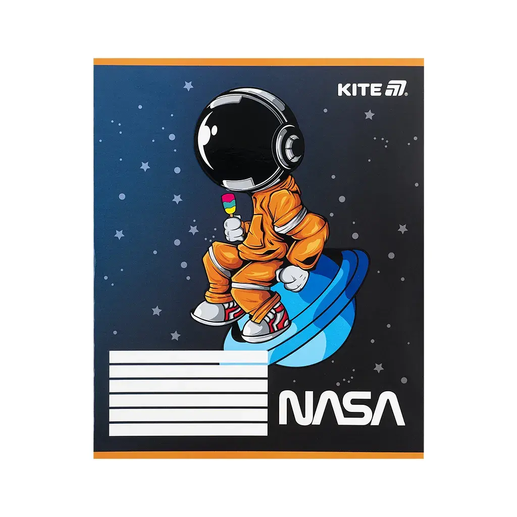 Зошит Kite NASA, 12 аркушів, коса лінія (NS25-235) - фото 10