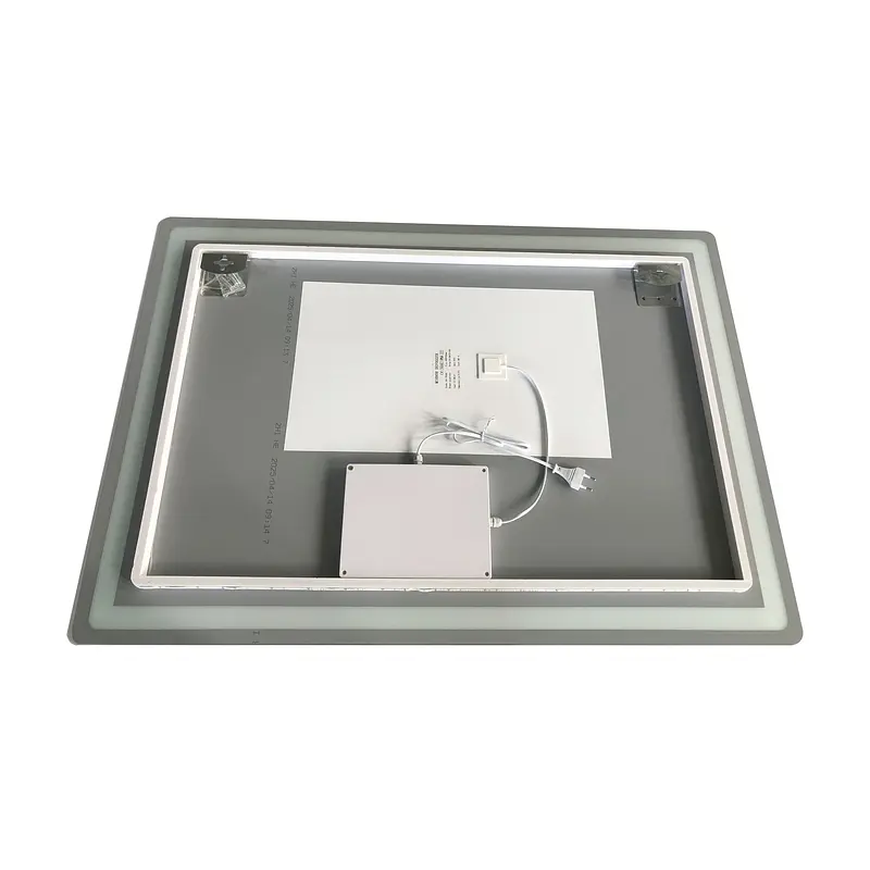 Дзеркало Zerix Mirra MR05-100x70 з LED Touch, Anti-fog, димером, регулятором яскравості ZX6060 - фото 6
