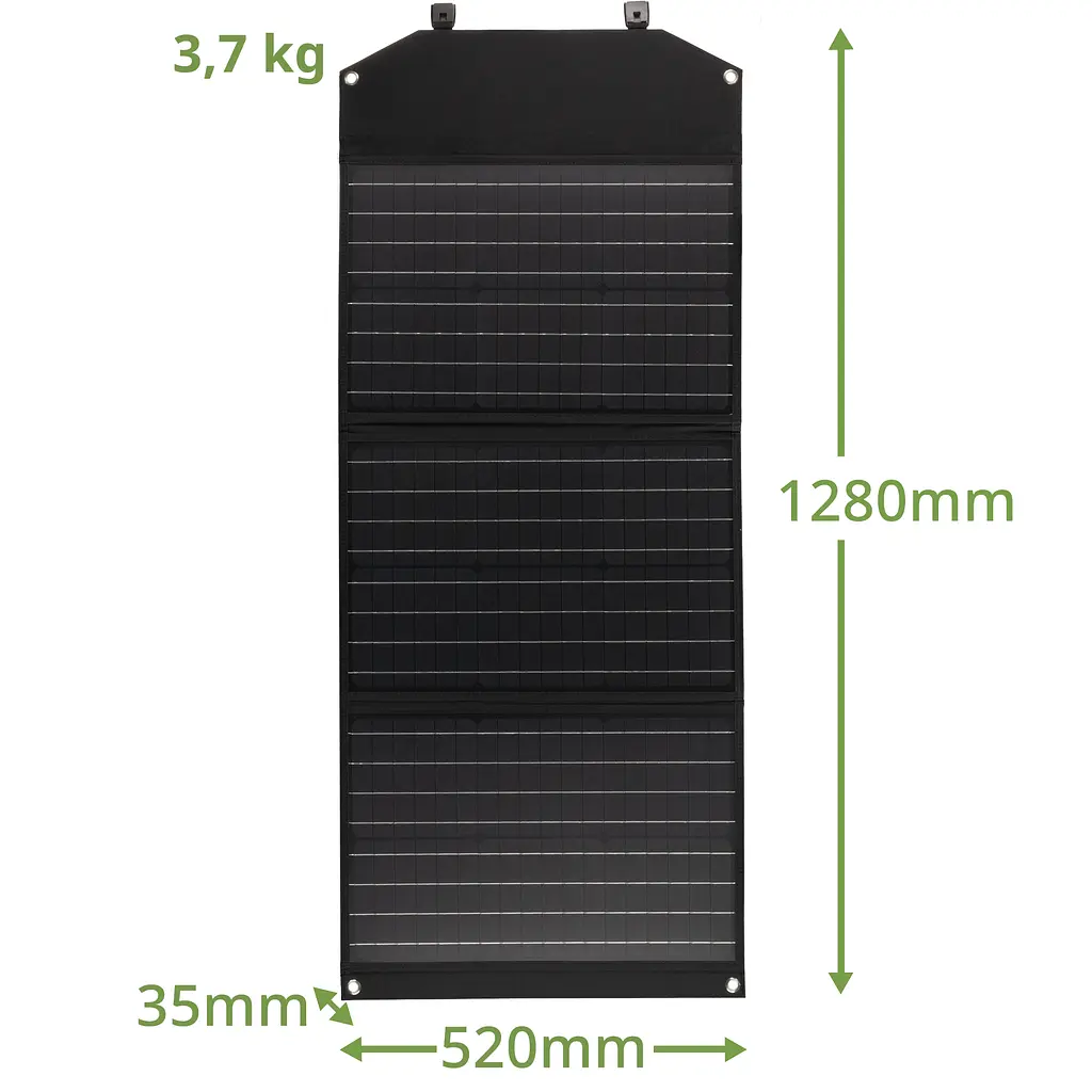 Портативний зарядний пристрій сонячна панель Bresser Mobile Solar Charger 90 Watt USB DC (3810060) - фото 6