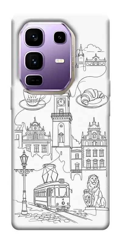 TPU чохол Demsky Lviv spirit для Infinix Note 50 Pro+
