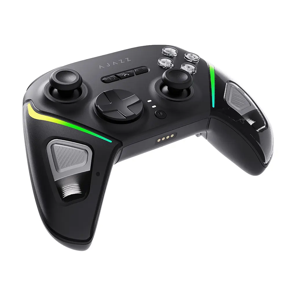 Геймпад Ajazz GP100 2.4G/BT/USB Switch/PC/iOS/Android RGB Black (GP100-B) - фото 5