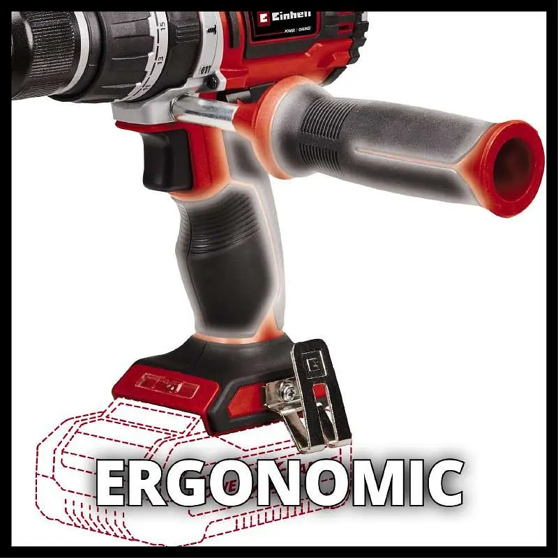 Шуруповерт-дрель ударная аккумуляторная Professional TP-CD 18·60 Li-i BL - Solo PXC 18В Einhell teh0025363 - фото 9