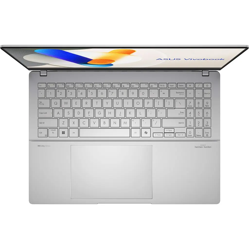Ноутбук ASUS Vivobook S 15 M5506UA-MA055 15.6' 3K OLED, AMD R7-8845HS, 32GB, F1TB, UMA, noOS, Сріблястий (90NB1473-M002E0) - фото 5