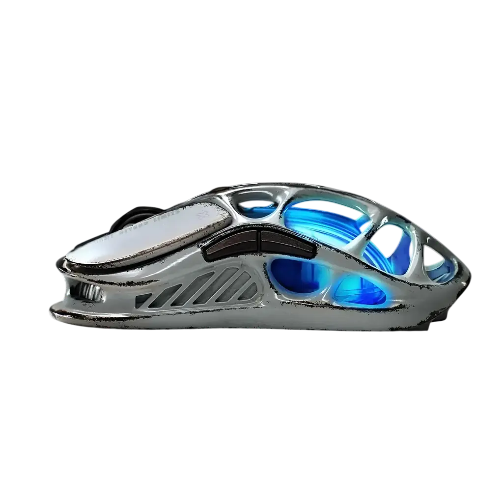 Миша Gravastar Mercury M1 Pro Battle Worn Edition Silver Mist (GSM1PRO-BW-SM) - фото 2